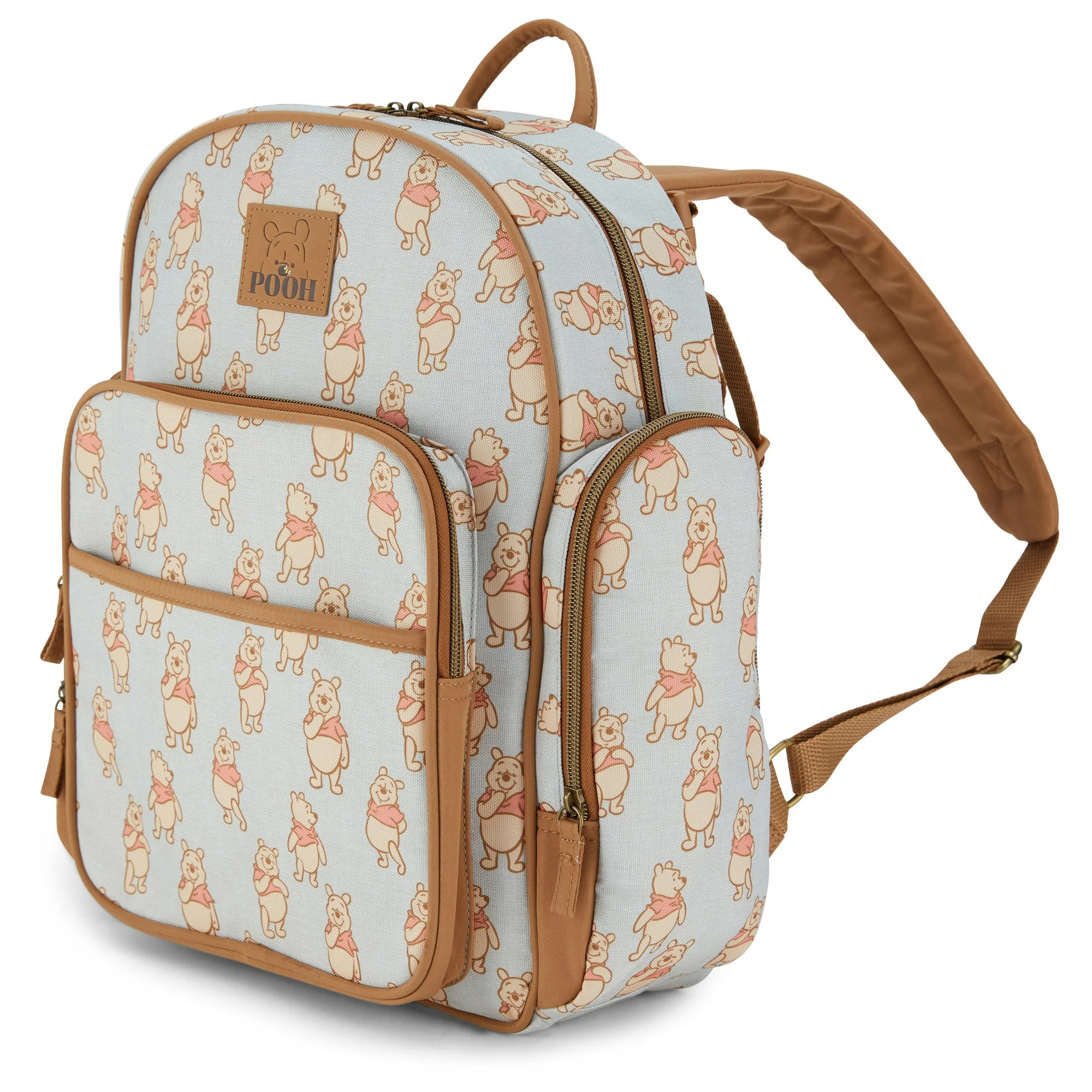 Disney Winnie The Pooh Backpack Diaper Bag with All Over Print | Walmart (US)