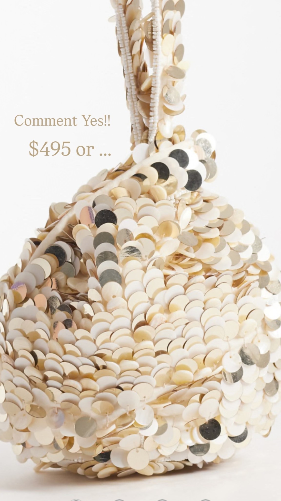 $495 or ….. Comment Yes!!