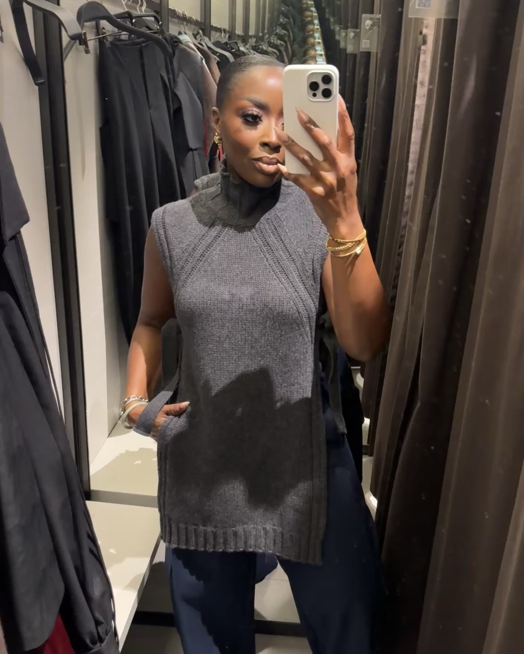 Wearing a S in the sweater and L in the pants and I love this! The cargo pants fit so well, love how long they are. 

#LTKFindsUnder100 #LTKStyleTip