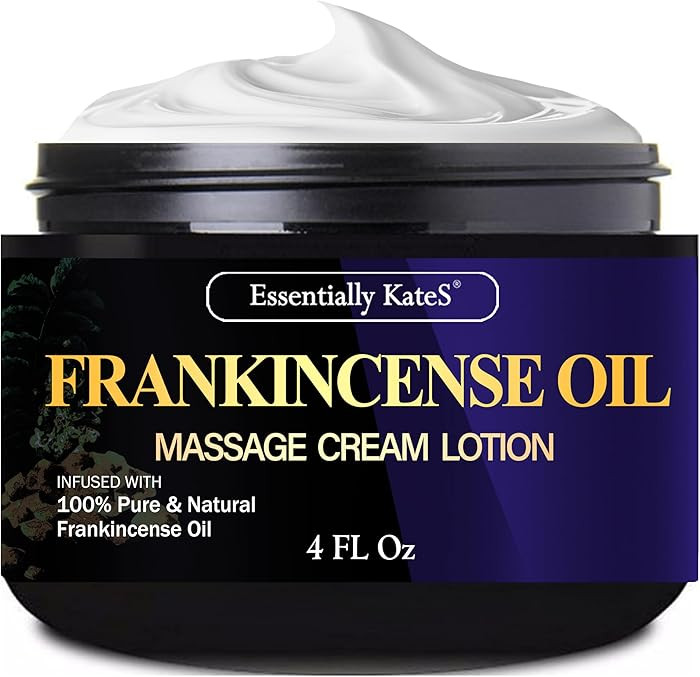 Essentially KateS Frankincense Massage Lotion 4 Fl Oz - Infused with Ceramid 1, 3 and 6II - Fight... | Amazon (US)