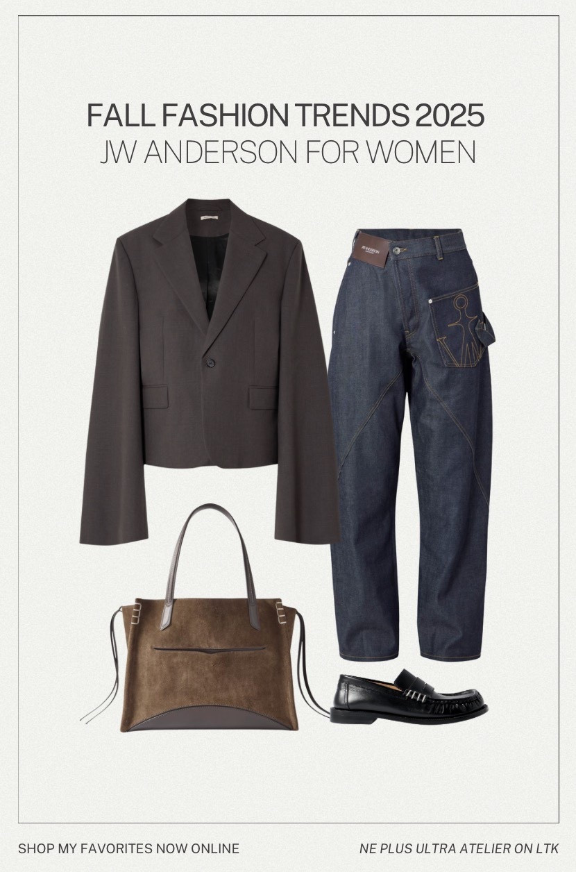 Fall Fashion Forecast 2025: JW Anderson Women's Edit is Here!
Step into the new season with structured blazers, artistic denim, luxe leather loafers & minimalist bags. This JW Anderson capsule is your blueprint for effortless edge. Tap to shop & order your favorites!
#FallFashion2025 #JWAndersonStyle #ChicLayers #CapsuleWardrobe #LTKStyle

#LTKStyleTip