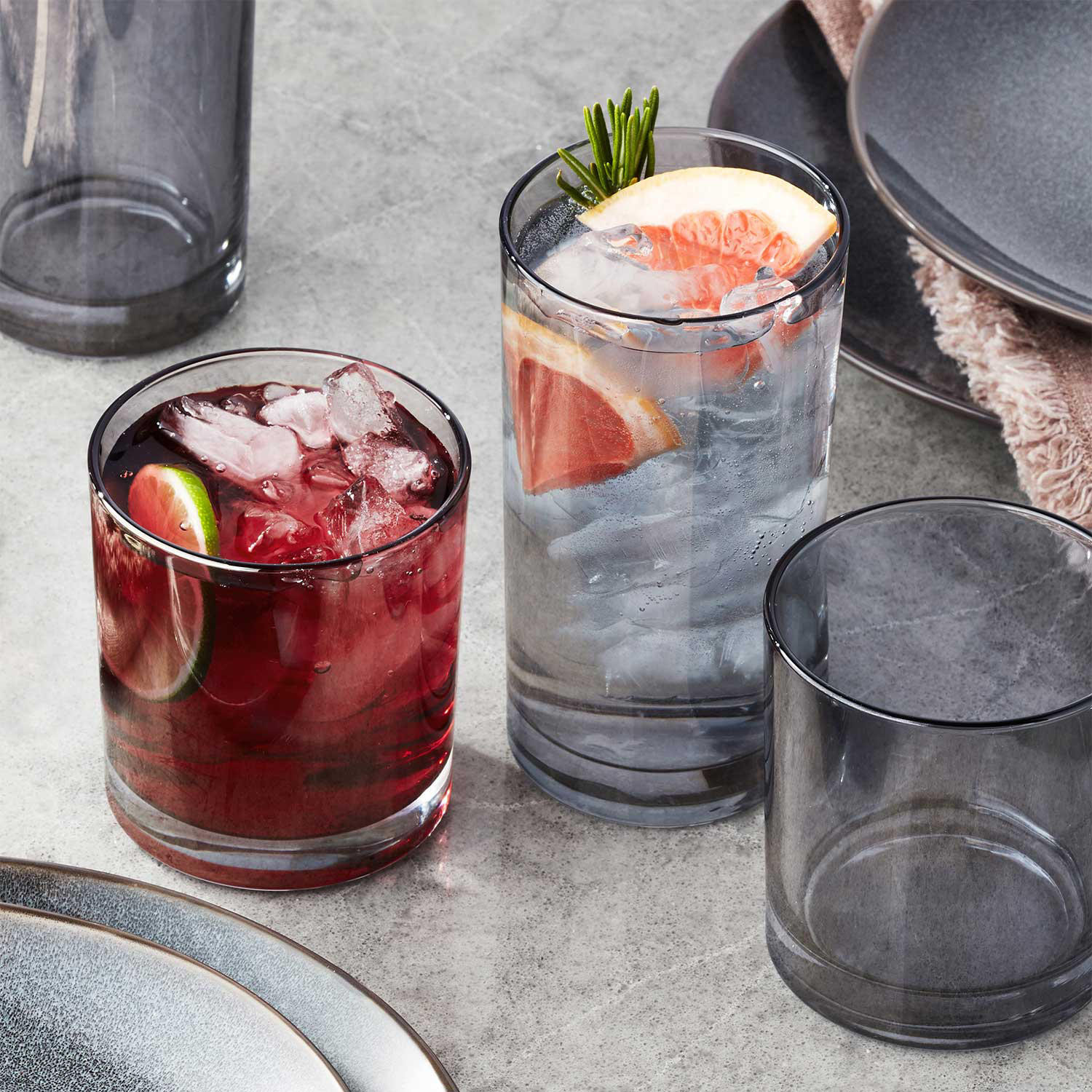 Member's Mark 16-Piece Crystal Drinkware Set (Assorted Colors) | Sam's Club