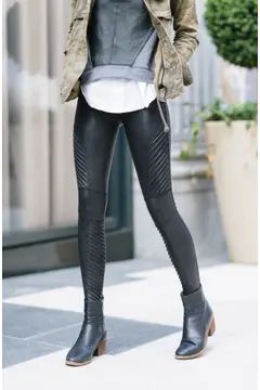 Faux Leather Moto Leggings | Nordstrom