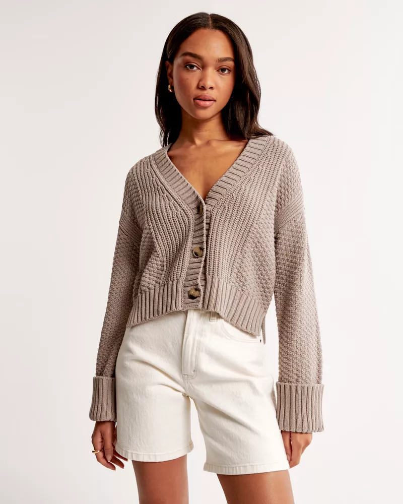 SNDYS Tia Knit Cardi in Camel from … curated on LTK