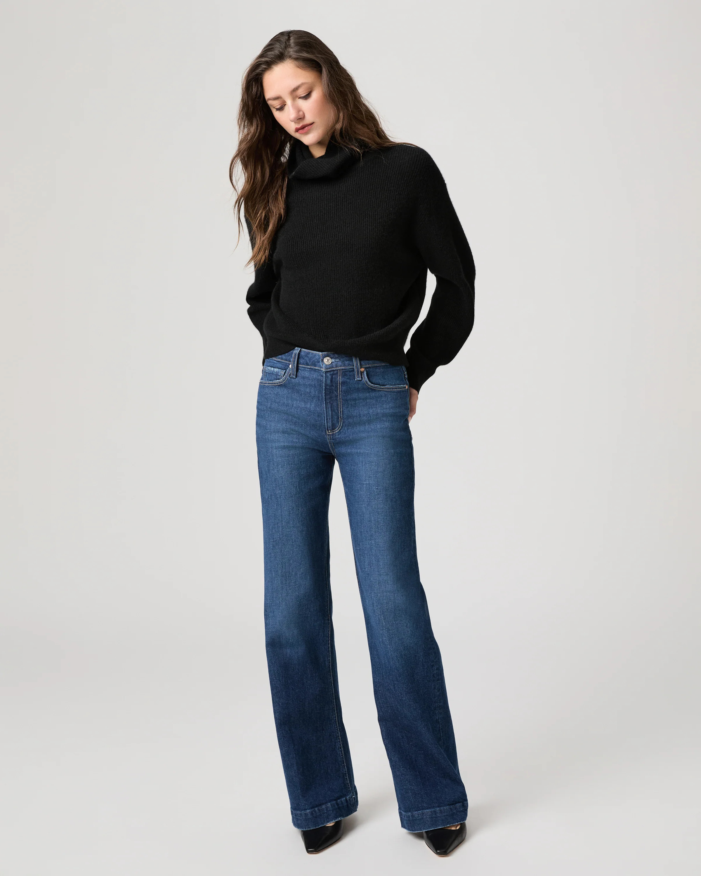 Leenah 32" Wide Leg Jean | Paige