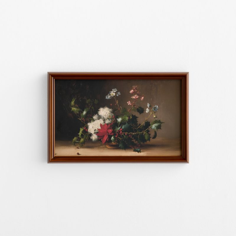 Winter's Bloom 11"x14" Art Print | Crate & Barrel