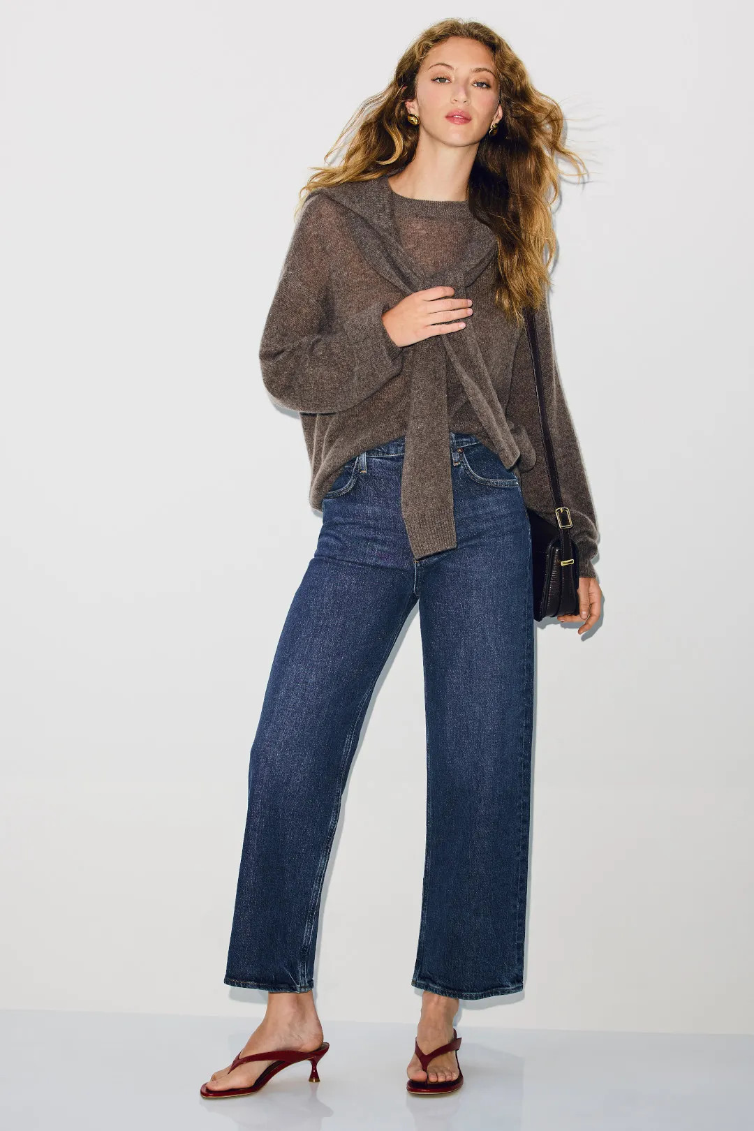 Ren High Rise Wide Leg Jean | Rent the Runway