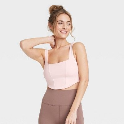 Women's Everyday Soft Medium Support Corset Bra - All in Motion™ | Target