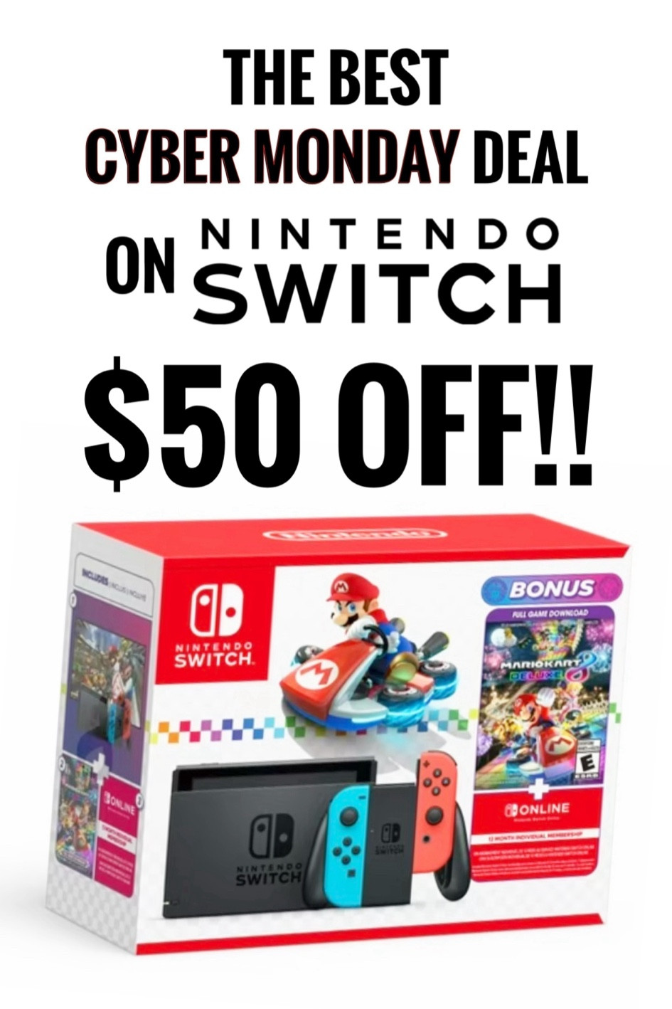 SALE ALERT!!!! 🚨 Nintendo switch is on sale for $50 off and it includes the Mario kart game. This is by far the best deal that I have found out there! It doesn’t look like it’s available for shipping anymore, but you can order it online to save it for you (they will sell out!) and then pick it up at your local store, which is what I’m doing.

Including some of our gift ideas for kids, adults, and even pets! The kitty boxing thing is so cute. 