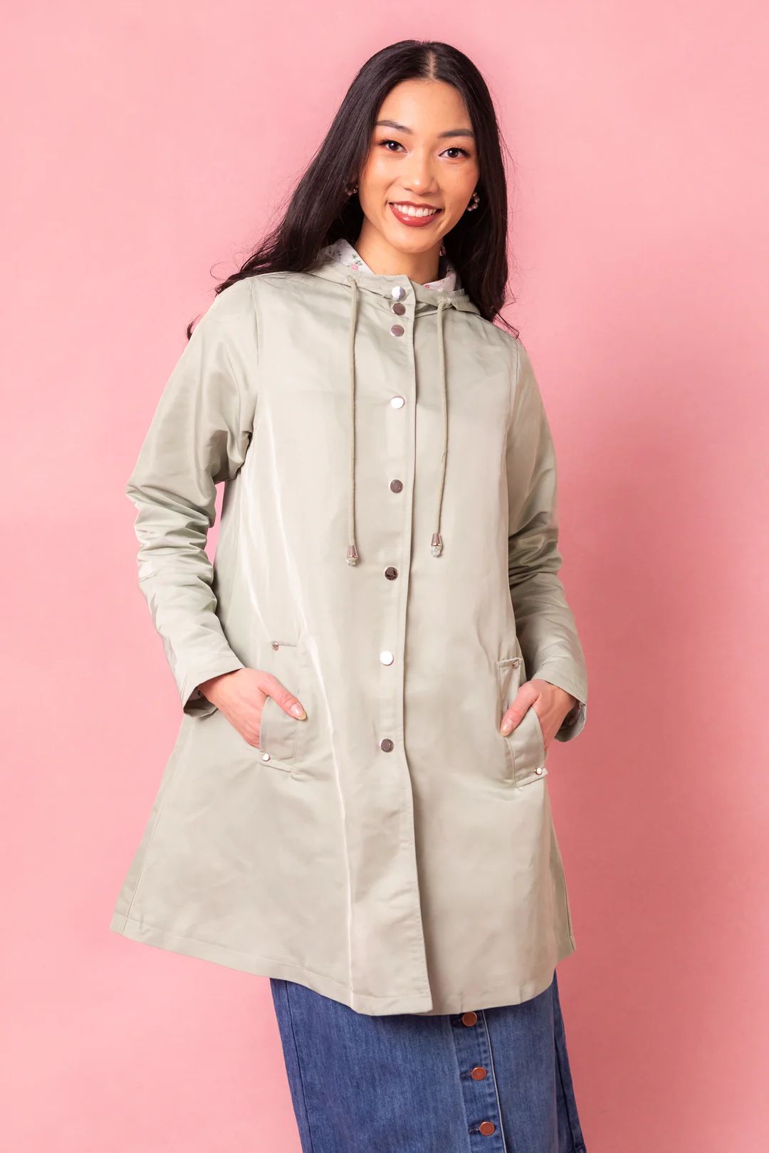 Kensington Raincoat Made With Liberty Fabric | Ivy City Co