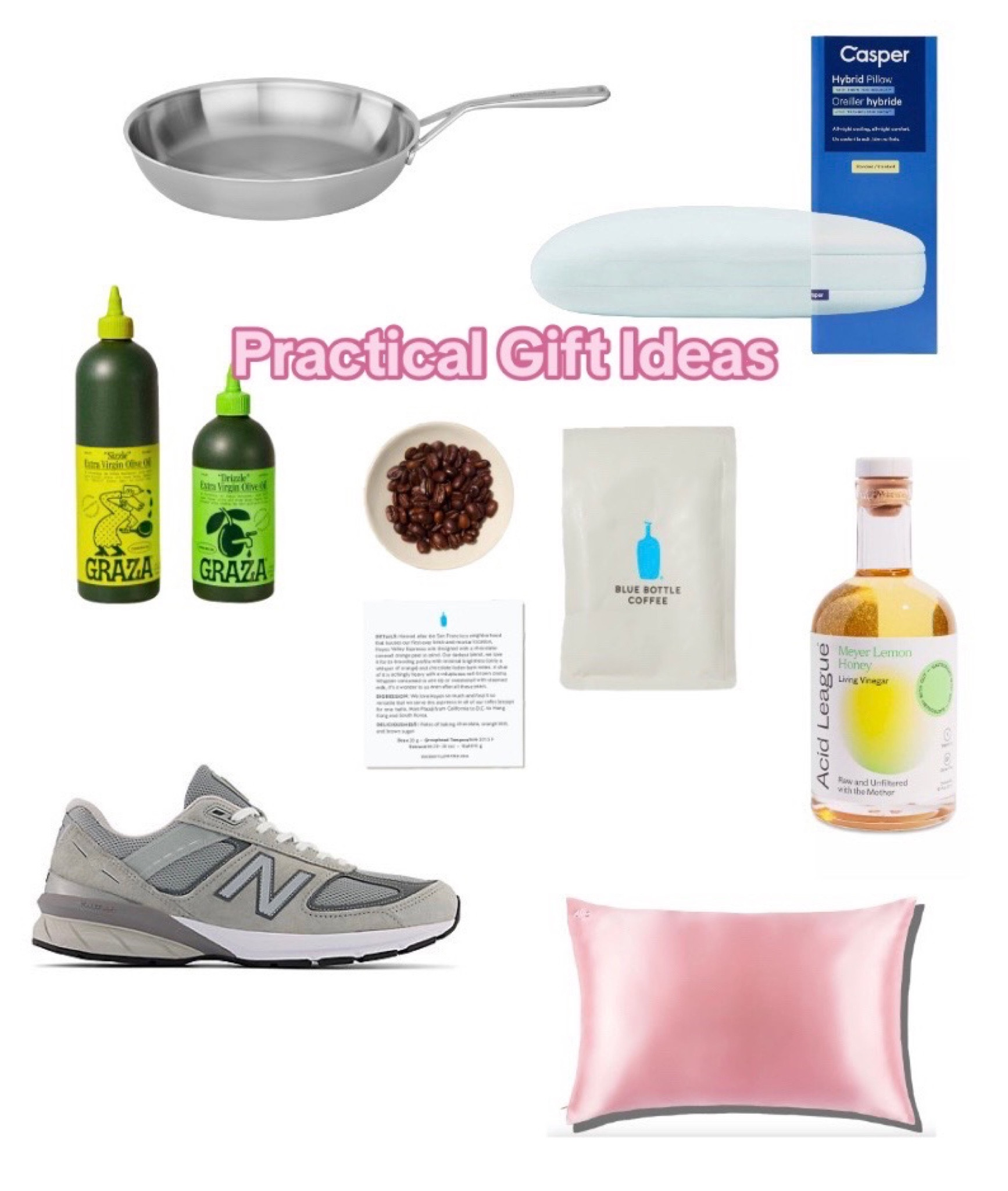 Practical gift ideas vid - I can’t link the Slip site but the discounted pillowcases are on there rn!