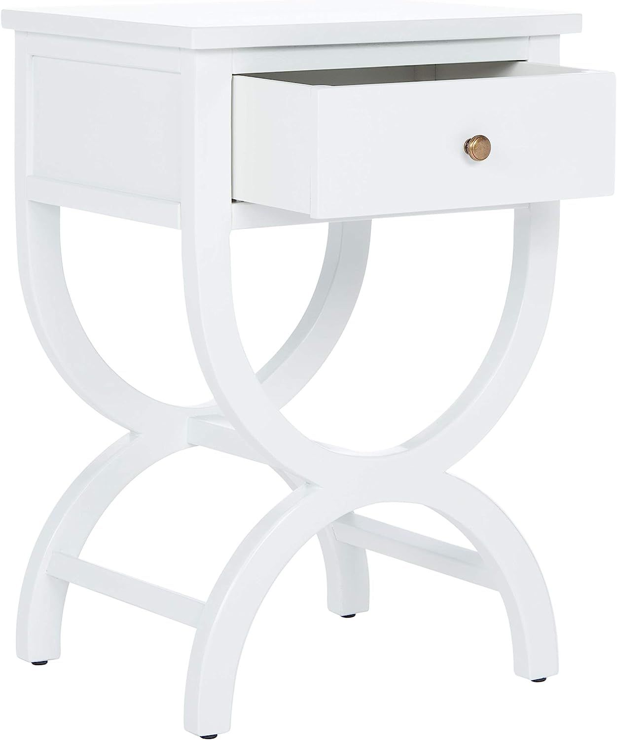 Safavieh American Homes Collection Maxine Shady White Accent Table | Amazon (US)