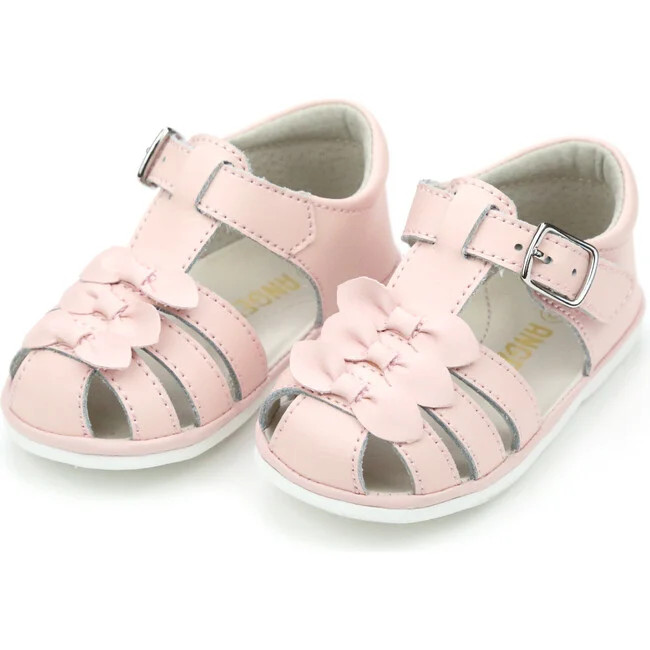 L'Amour | Everly Bow Sandal, Pink (Multicolor, Size 1) | Maisonette | Maisonette