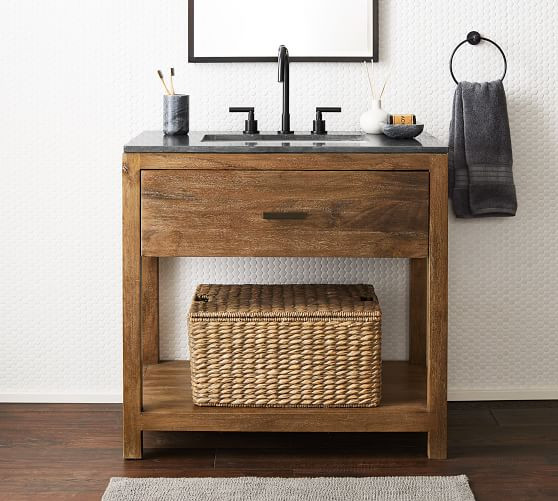 Reed 34" Single Sink Vanity | Pottery Barn (US)