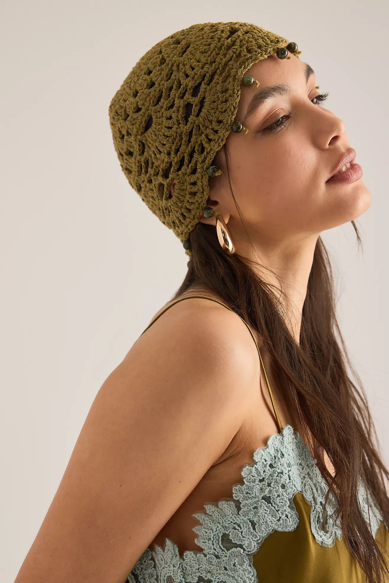 Crochet Beaded Skull Cap | Anthropologie (UK)