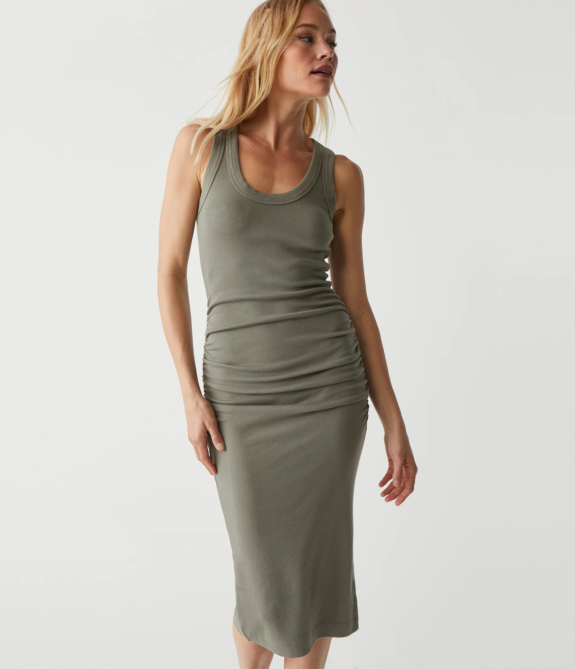 Ulla Ribbed Dress | MichaelStars.com