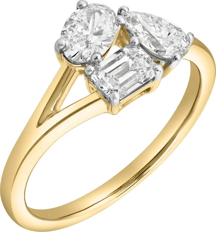 LuvMyJewelry Mysaria 14K Gold Lab Grown Diamond Ring - 0.78 Ct | Nordstrom | Nordstrom