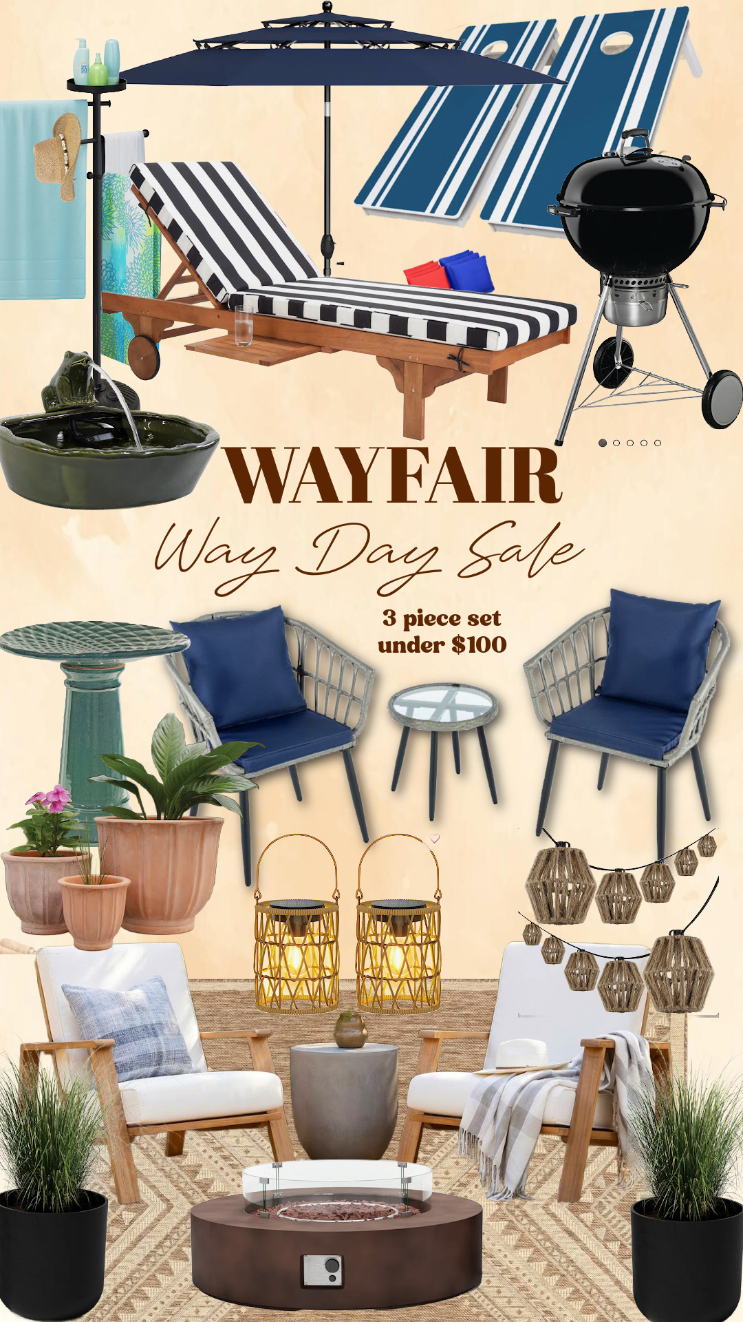 Wayfair Way Day Sale

Sarah Joy, Home Deals, Patio, outdoor finds, pool  

 #LTKSeasonal #LTKHome #LTKSaleAlert