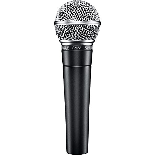 Shure SM58 Pro XLR Dynamic Microphone - Professional Studio & Live Performance Cardioid Mic for Vocals, Podcasting, and Recording (SM58-LC) | Amazon (US)