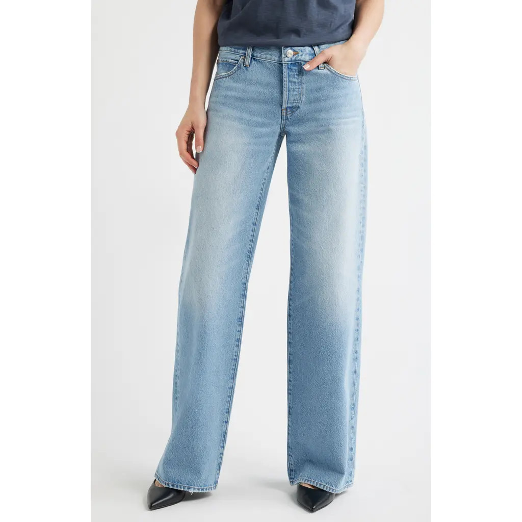 x Amelia Gray The Gray Relaxed Bootcut Jeans | Nordstrom