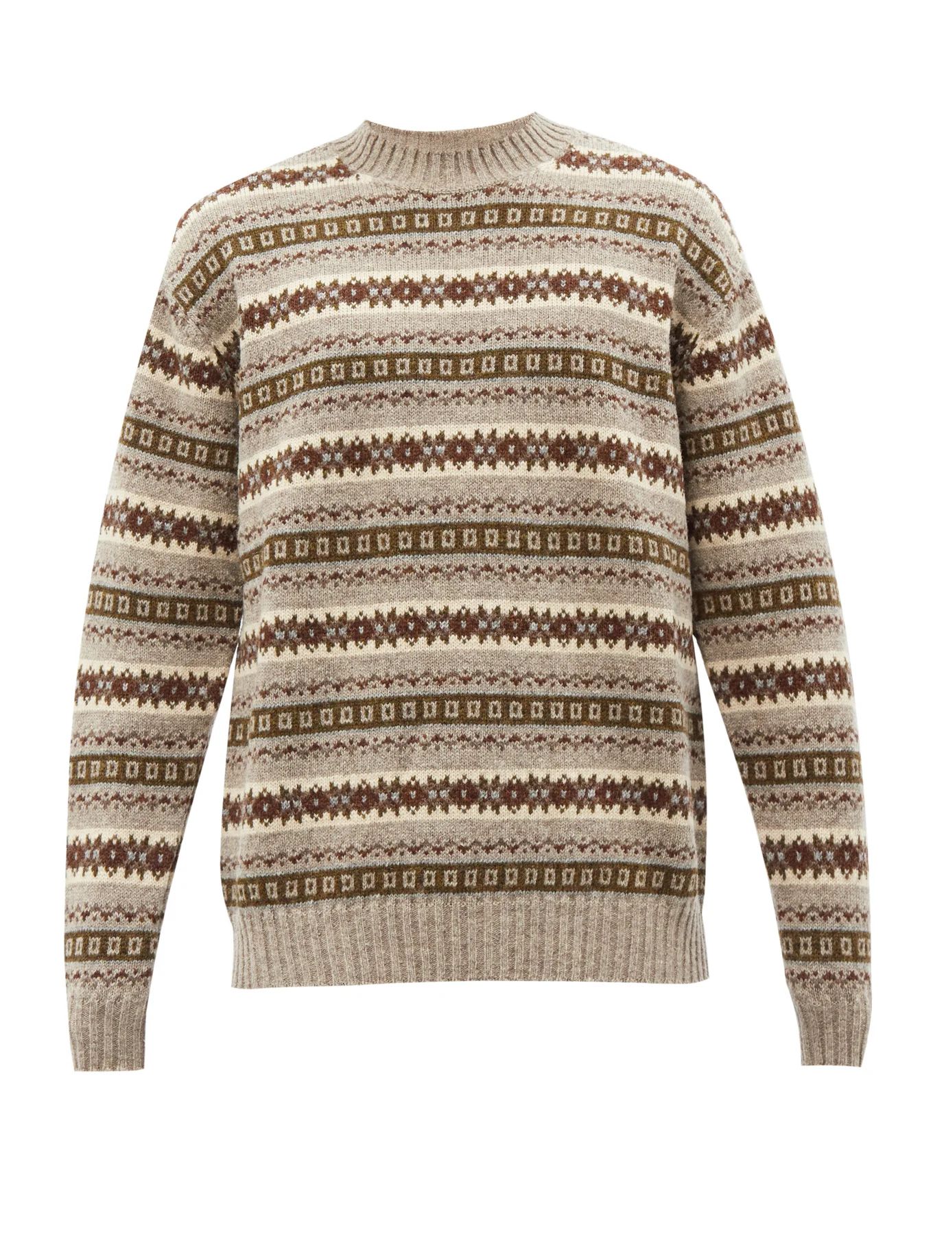 Fair Isle wool sweater | Matches (US)