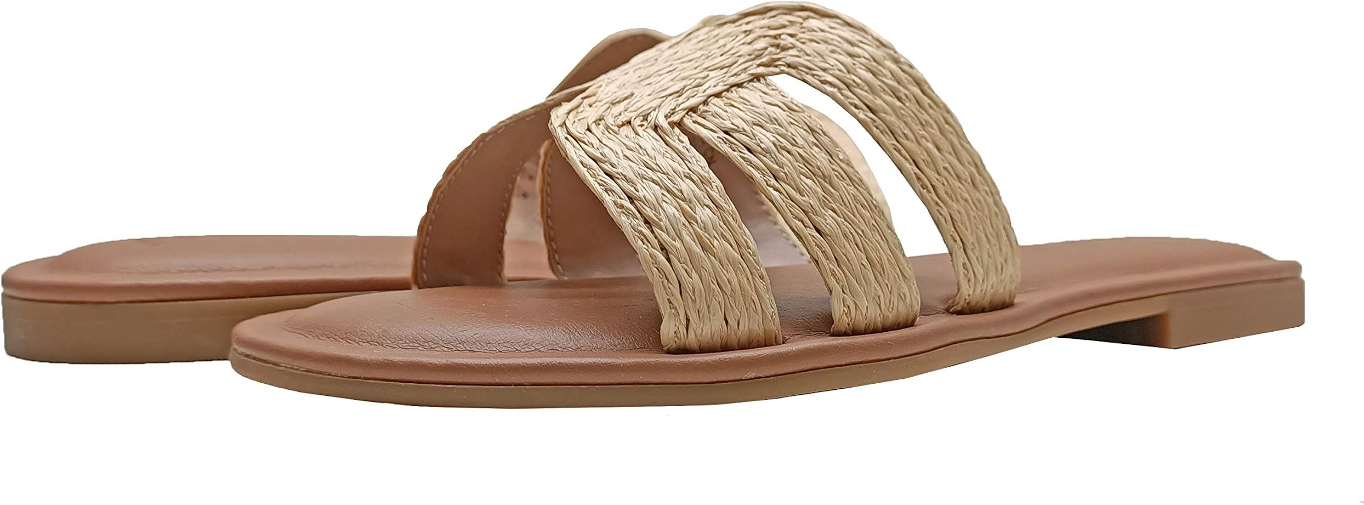 The Drop Women's Monika Flat H-Band Slide Sandal | Amazon (US)