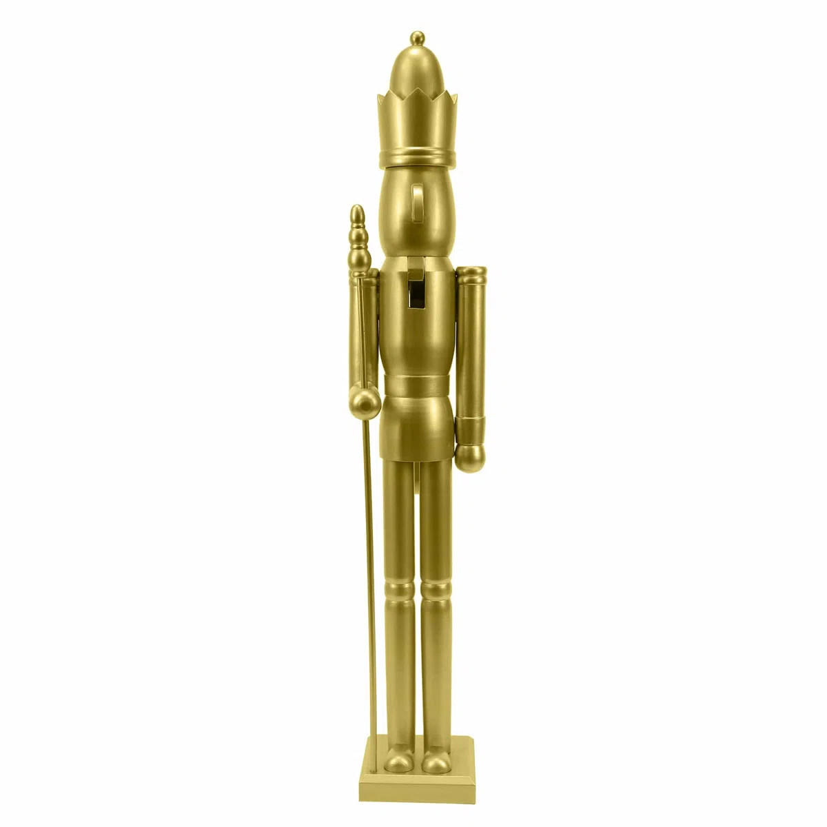 Hand Finished Wood Nutcracker Soldier Statue | Wayfair North America
