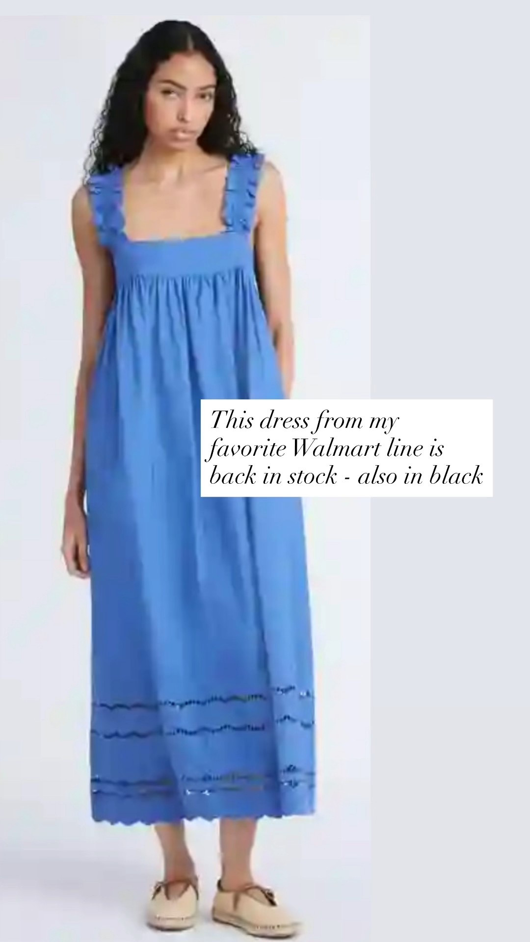 This dress from my favorite Walmart line is back in stock /  love that it’s eyelet and it also comes in black 

#LTKFindsUnder50 #LTKTravel #LTKSeasonal