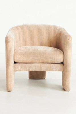 Corduroy Effie Tripod Chair | Anthropologie (US)