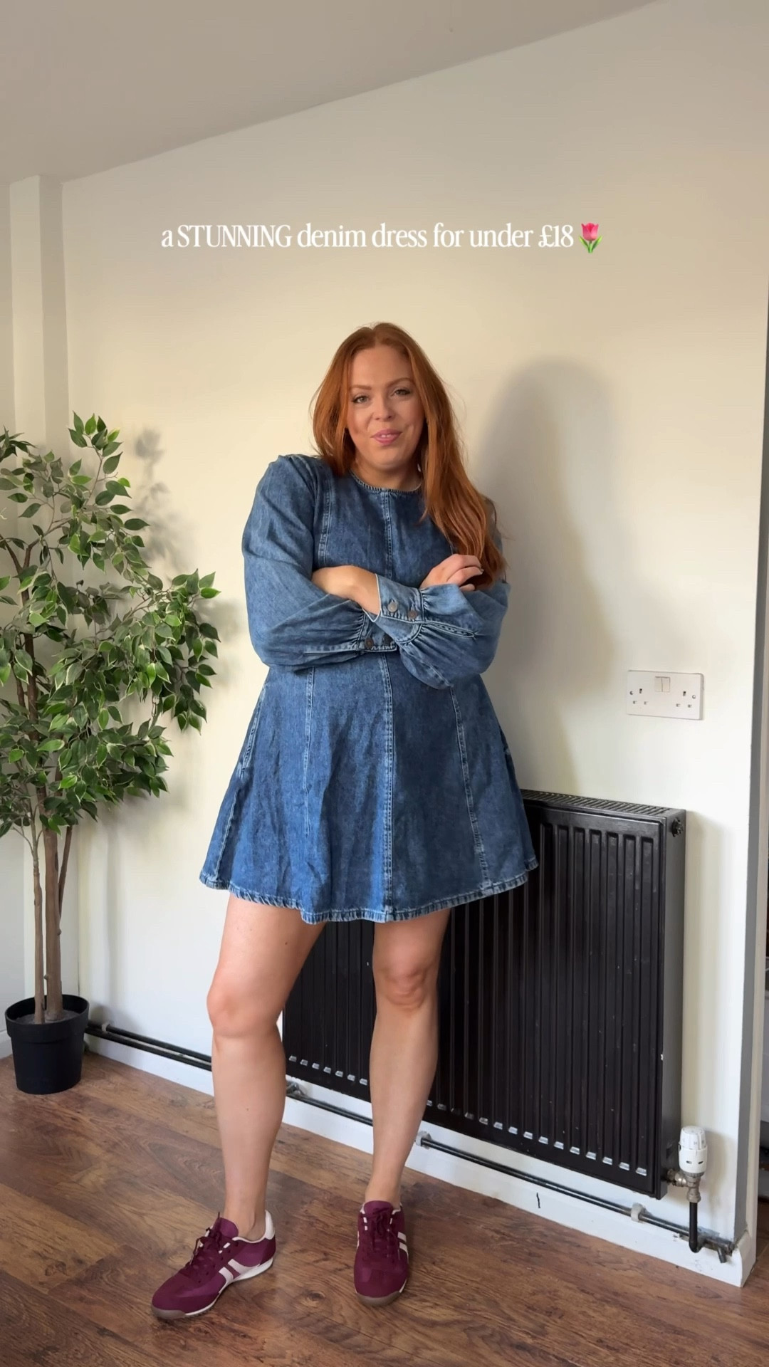 Denim dress under £18!!!! Run!! 

#LTKspring #LTKspringtrends #LTKmidsize