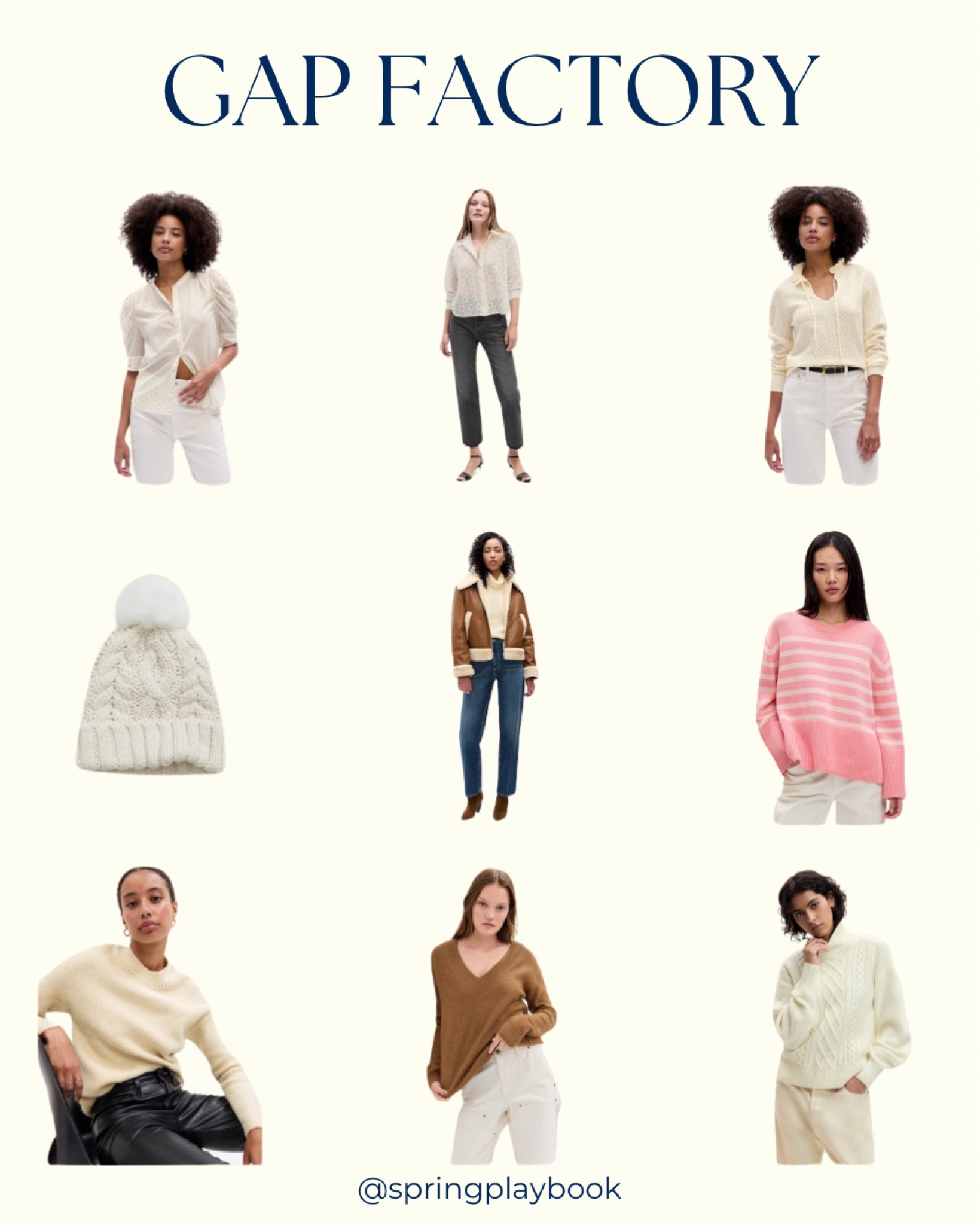 GAP Factory for Springs! New items in the cream family plus a pink sweater that looks perfect for Light Springs. If you’re a Warm Spring you might like the camel items. 

#createdcolorful #createdcolorfulspring #hocspring #tcispring #pcaspring #lightspring #warmspring #truespring #brightspring #clearspring #paintboxspring #bluespring

#LTKfindsunder50 #LTKsalealert #LTKmidsize
