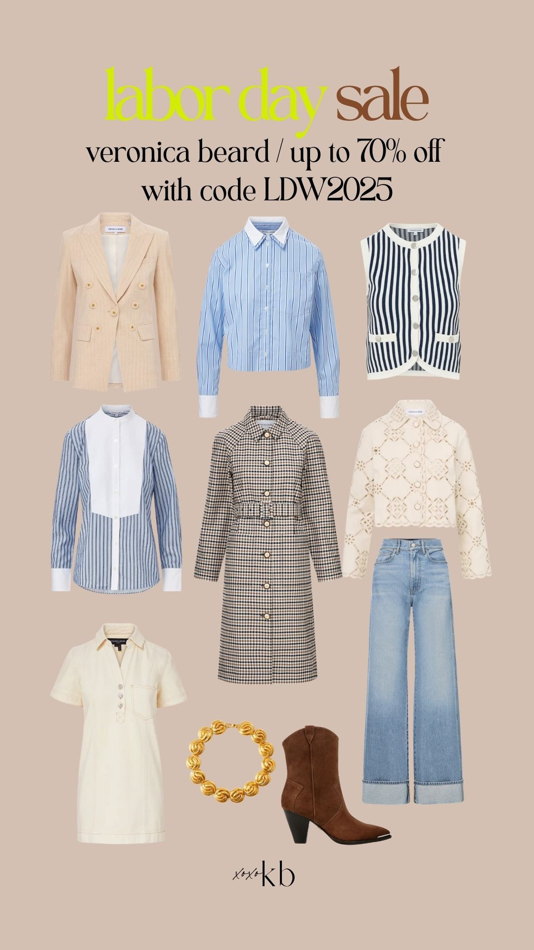 veronica beard, labor day sale
use code LDW2025 // fashion // style tip // sale alert // up to 70% off  

 #LTKSaleAlert #LTKFindsUnder100 #LTKStyleTip