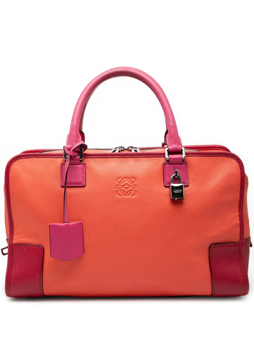 Loewe Pre-Owned2012 Tricolor Leather Amazona 36 handbag | Farfetch Global