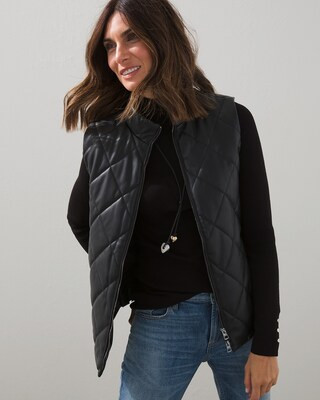 Faux Leather Vest | Chico's