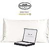 Fishers Finery 30mm 100% Pure Mulberry Silk Pillowcase Good Housekeeping Quality Tested (White, Q... | Amazon (US)