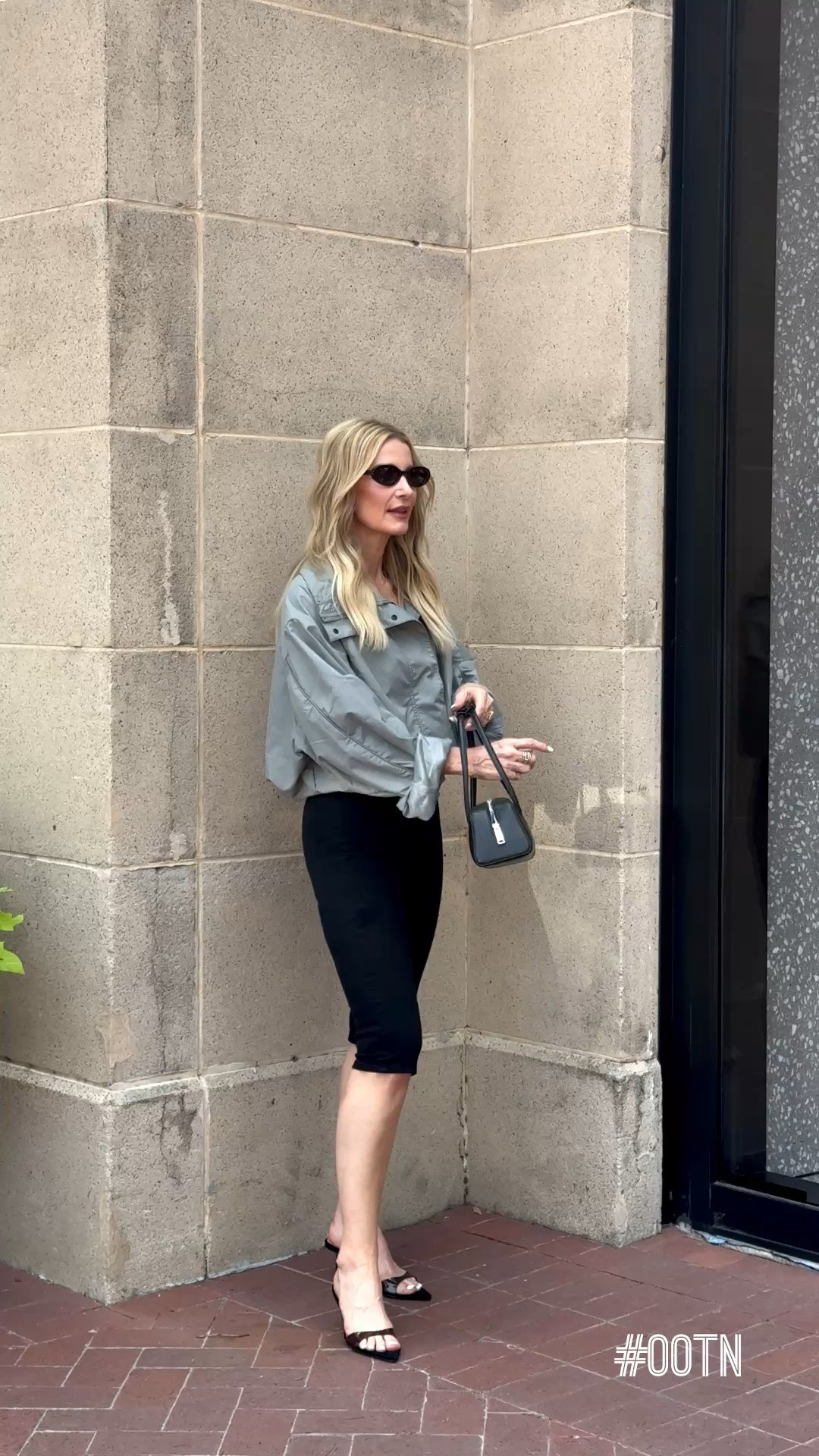 ✨ Sale Alert: If you’ve been looking for that one elevated jacket that instantly makes every outfit look more expensive, this is it. This chic light gray bomber jacket is currently on major sale, and it’s one of my favorite finds of the season. It also comes in four beautiful colors!

I love styling it zipped up, tucked under, and with the sleeves pushed up for that effortless, polished look. Paired with these black capri pants and black kitten heels, it’s such a sophisticated outfit for date night, dinner, or any night out.

Everything runs true to size! I’m wearing an XS in the jacket and an XS in the pants.

#LTKootd #LTKSaleAlert #LTKOver40