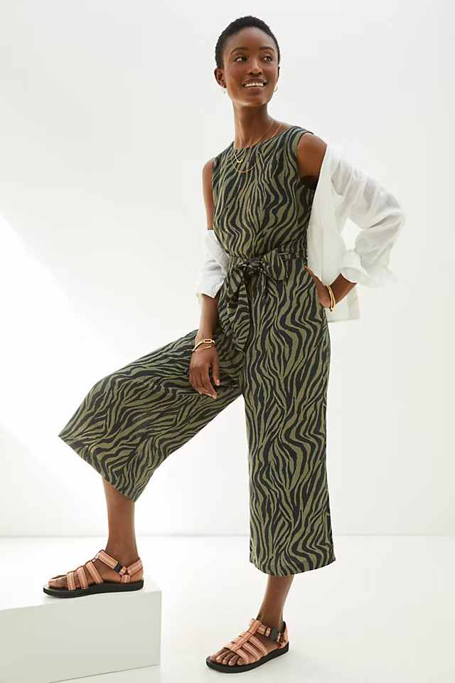 Corey Lynn Calter Zebra Jumpsuit | Anthropologie (US)