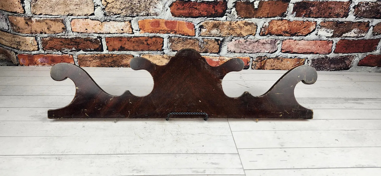 Vintage Wooden Architectural Trim Piece: Dark Cozy Scroll Decor - Etsy | Etsy (US)