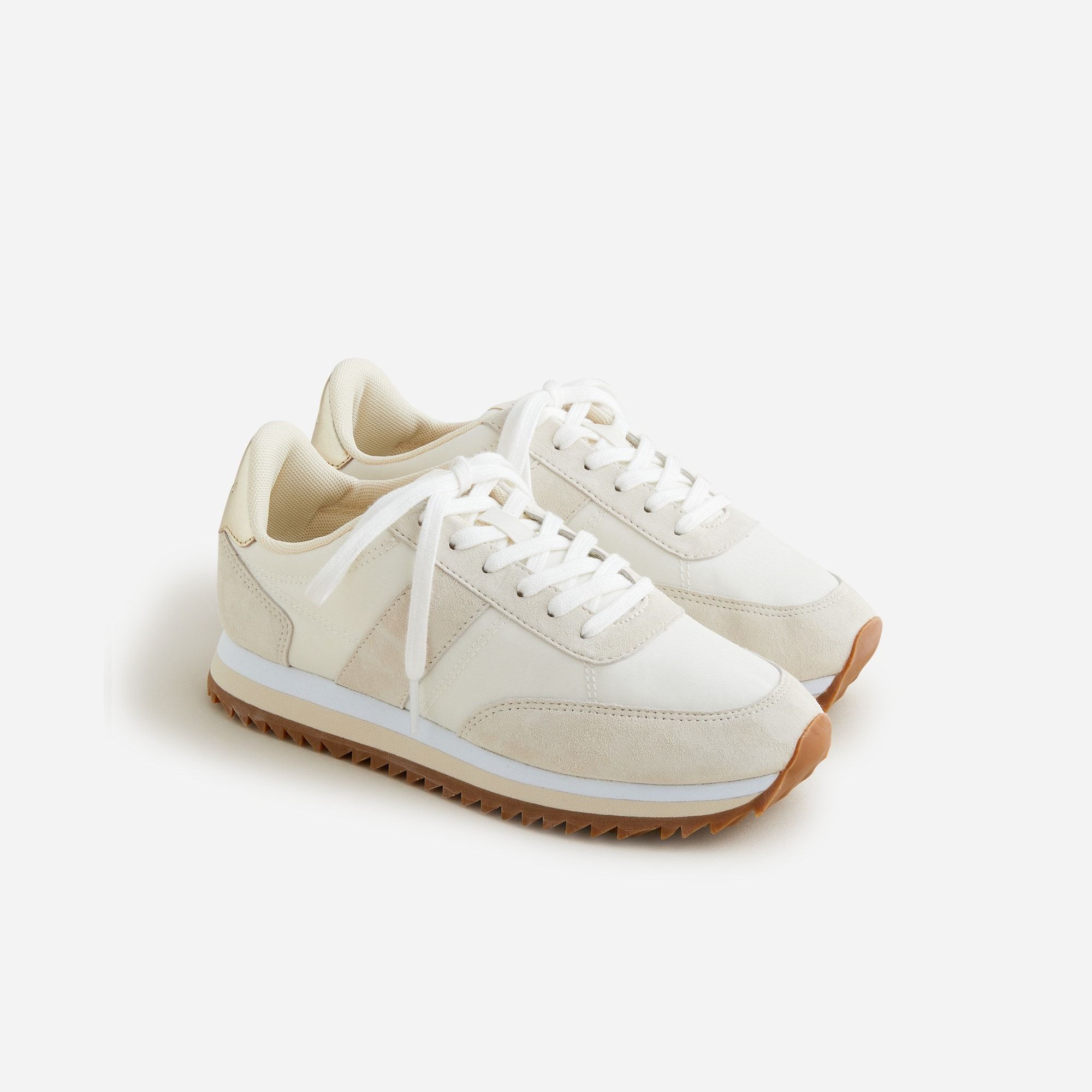 J.Crew trainers in metallic | J.Crew US