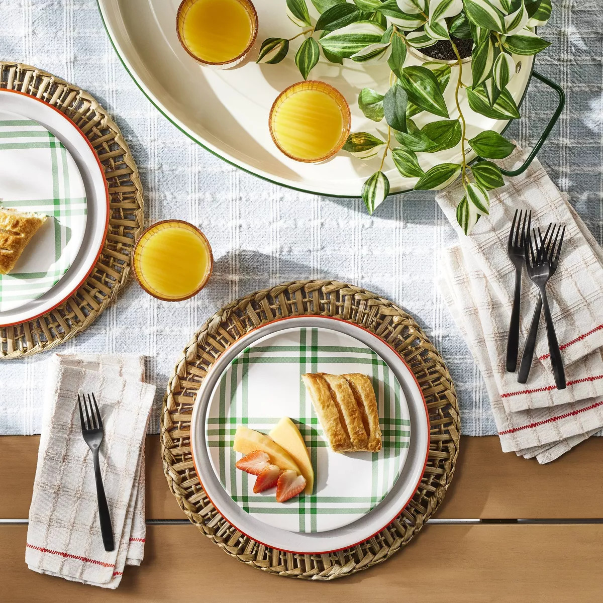 13" Natural Woven Plate Charger - Hearth & Hand™ with Magnolia | Target