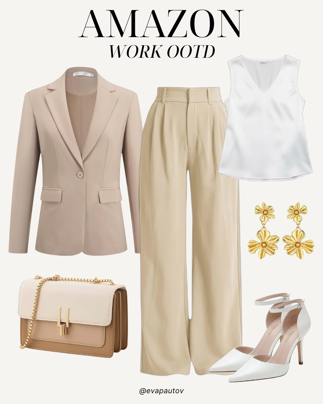 Neutral work outfit for any season ✨

amazon neutral outfit, amazon work outfit, neutral office outfit, workwear outfit ideas, business casual outfit, amazon fashion finds, neutral outfit inspo, office outfit ideas, minimalist work outfit, chic work outfit

#LTKWorkwear #LTKootd #LTKSaleAlert