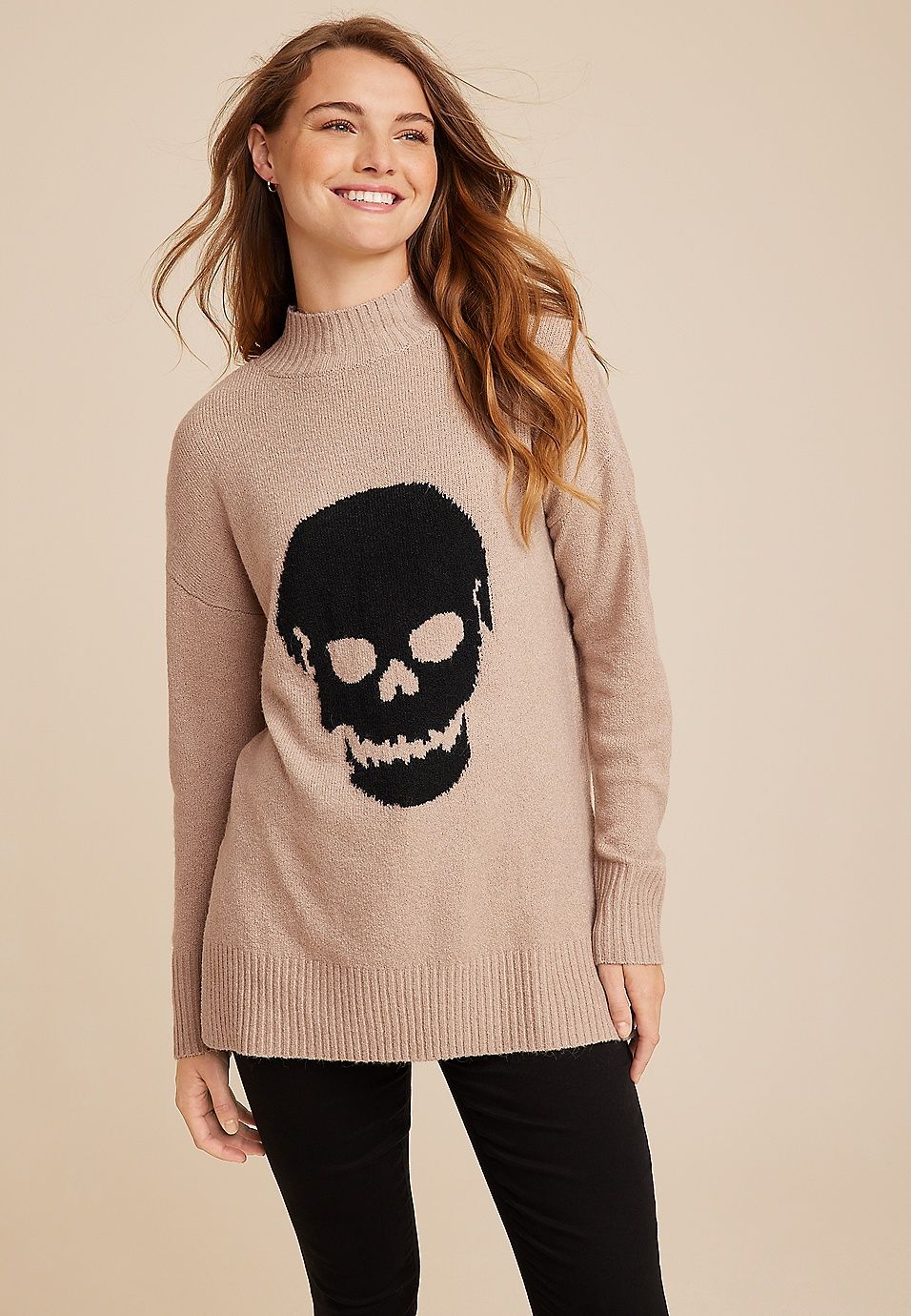 Skull Sweater | Maurices