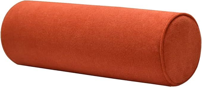 Cylinder Round Memory Foam Support Pillows Cervical Neck Roll Pillow with Pillowcase Soft, Comfor... | Amazon (US)