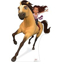 Advanced Graphics Spirit & Lucky Life Size Cardboard Cutout Standup - Spirit Untamed (2021 Film) | Amazon (US)