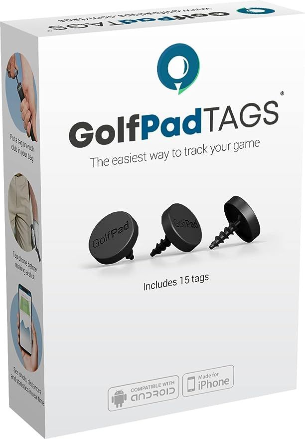 Golf Pad TAGS® - Automatic Shot Tracking System for Android/iPhone. | Amazon (US)