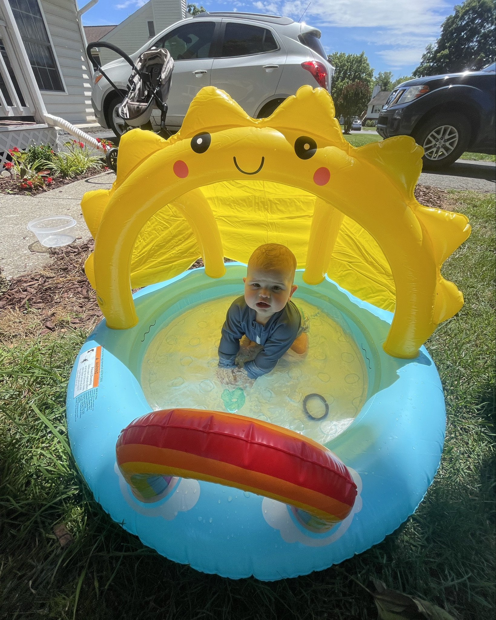 Best baby purchase of the summer! All from Walmart! Callum is 7 1/2 months old, 29in long and 23lbs wearing size 12-18M in rash guard and 18-24M in swim diapers

#LTKSwim #LTKBaby #LTKHome