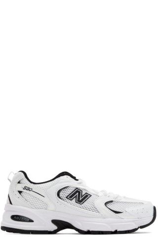White & Black 530 Sneakers | SSENSE
