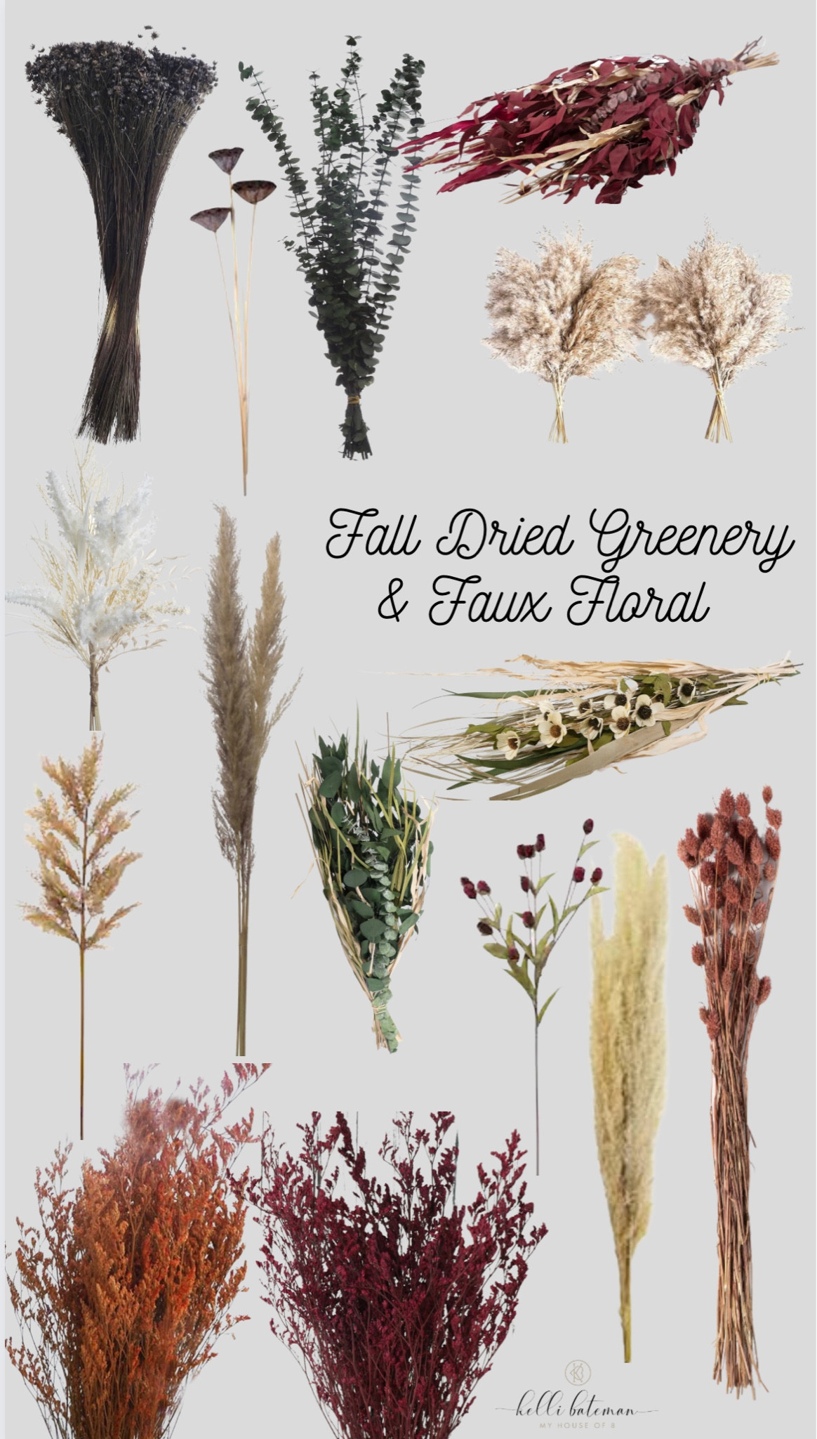 Fall Dried flowers greenery and faux. I love using striped and faux realistic looking stems to my home. 

#LTKhome #LTKfindsunder50 #LTKSeasonal