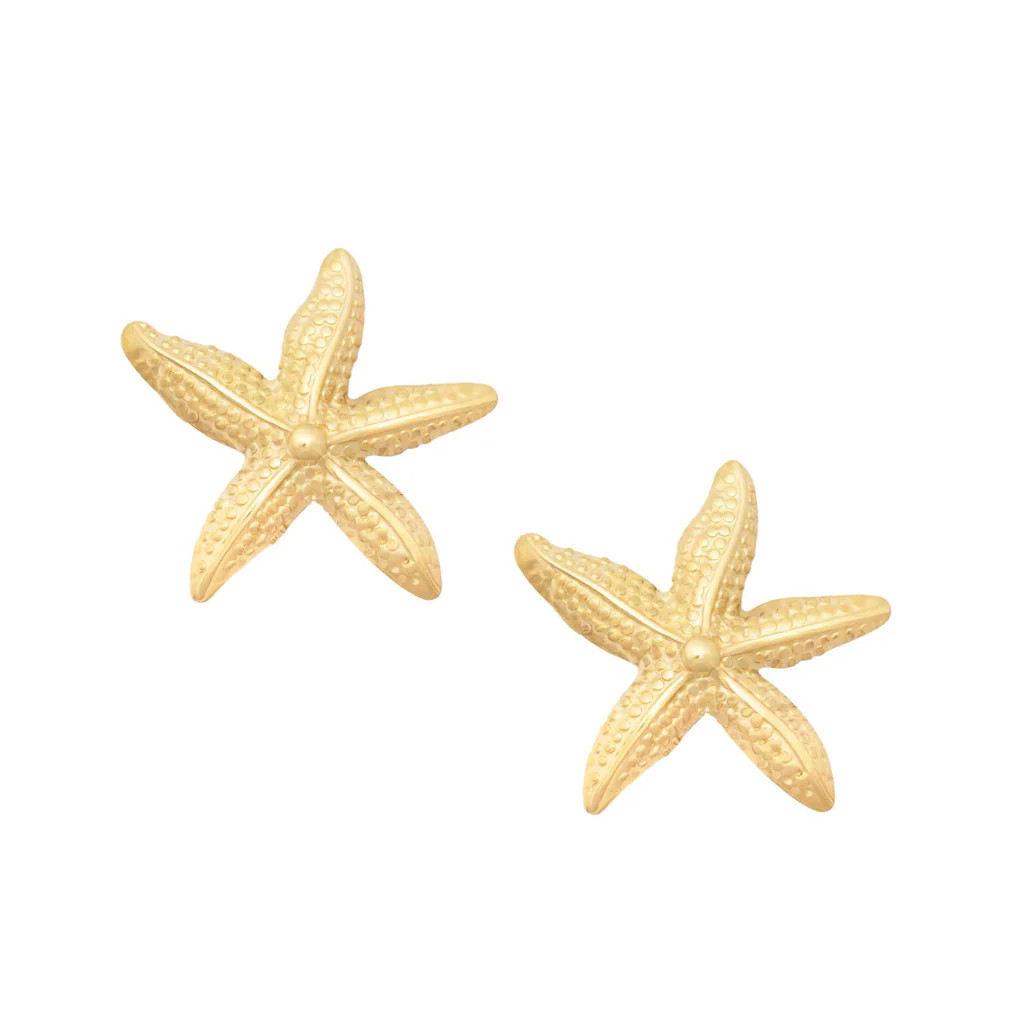 Starfish Stud Earrings | Bohomoon UK