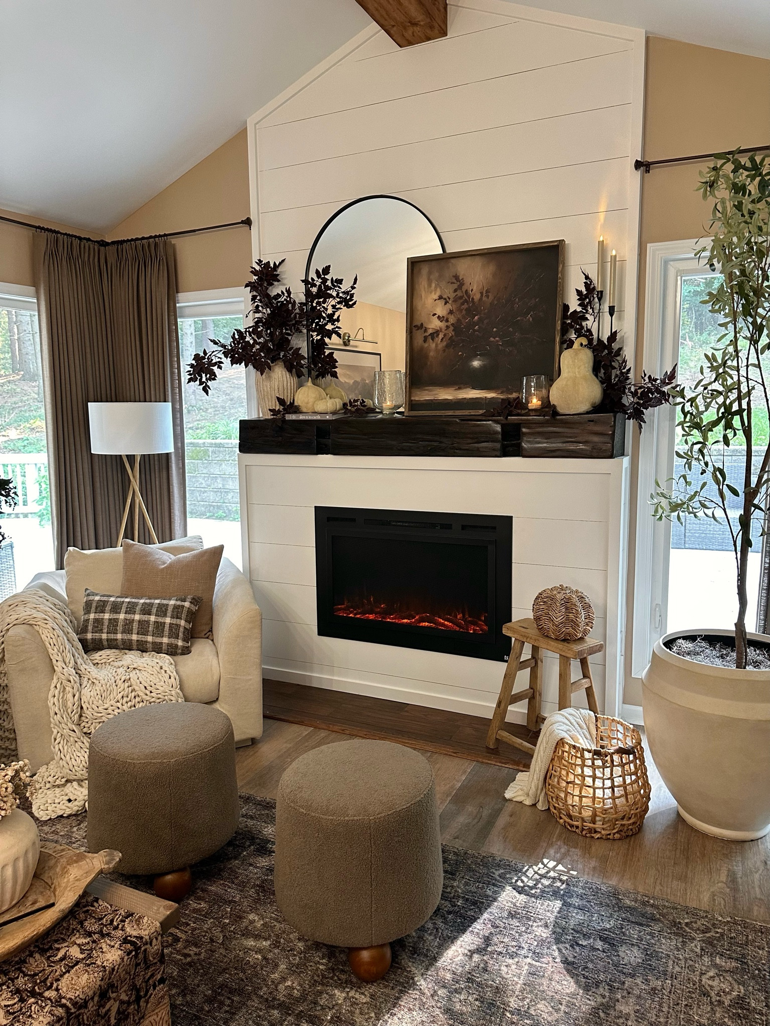 🍂Fall Mantel Styling. Follow @farmtotablecreations on Instagram for more inspiration.

I gave my mantel a fall makeover, and I couldn’t resist including a beautiful framed art print   The moody "Serene Tranquil Elegance" canvas is the perfect touch for this space, showcased in a 28x28 size with a lovely Briarsmoke stained frame. Remember to use my code FARMTOTABLE for 15% off!

To enhance the look, I incorporated these charming ceramic pumpkins, elegant candles, and the popular @afloral cimicifuga ramosa stems. The colors harmonize beautifully with the artwork, creating a warm and inviting atmosphere.

For reference: vase has 3 stems shown.

Amazon | Amazon Home Finds | Loloi Rugs | Family Room Decor | Fall Decorating Ideas | Amazon Must Haves | Home Decorating | Decor Ideas | Budget Friendly Decor | Home Inspiration | Mantel Styling | Fireplace Decor | Small Spaces | Fall Decor | Fall Living Room Decor | Fall Stems 




#LTKHome #LTKSaleAlert #LTKFindsUnder50